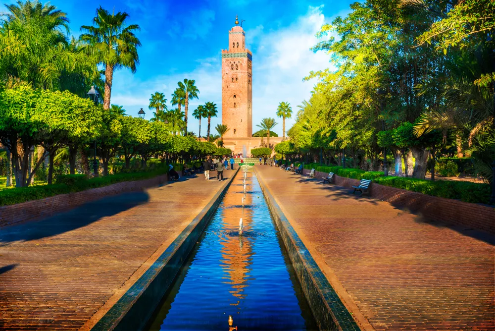 Iconic Koutoubia Mosque in Marrakech – DiscoverMoroccoNow Morocco travel landmark